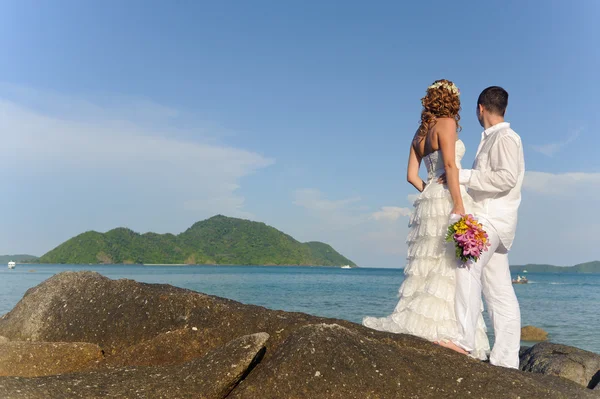 Casamento casal — Fotografia de Stock