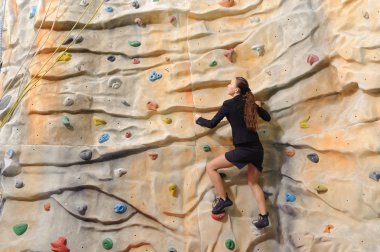 iş kadını rock duvar