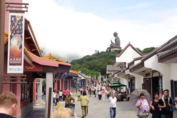 Lantau Island Big buddha — Stok fotoğraf
