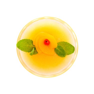 mango ve şeftali taze tatlı