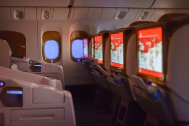 Emirates business class iç