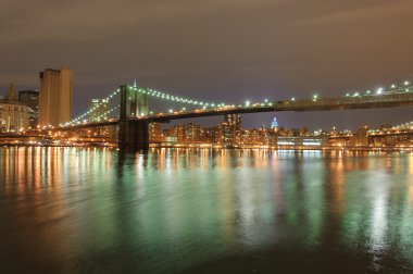 New York 'taki Brooklyn Köprüsü