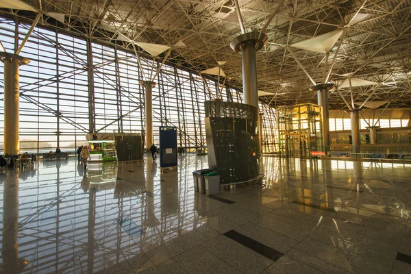 Interior do aeroporto Vnukovo — Fotografia de Stock