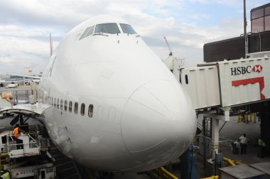 Boeing 747 kokpit