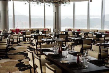 crowne plaza Hotel'de Restoran