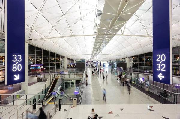 홍콩 국제 공항 내부 — 스톡 사진