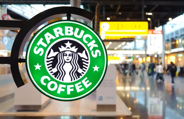 Logo kopi Starbucks — Stok Foto