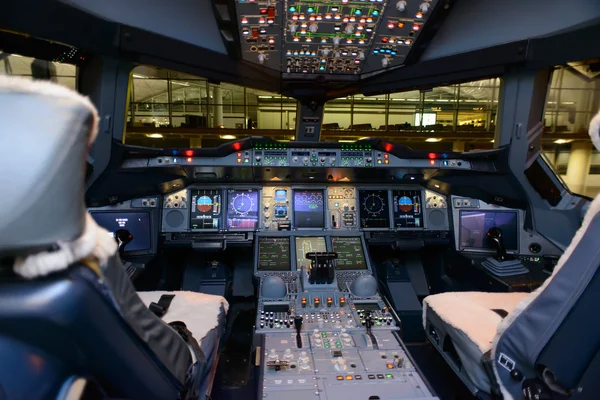 Interior do cockpit — Fotografia de Stock