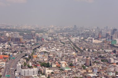 dili hotel Bangkok şehir manzarası