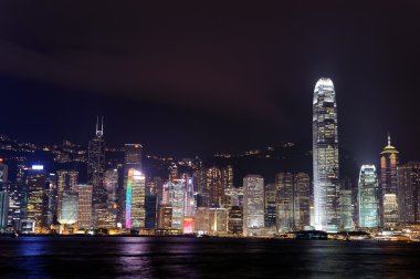 şehir merkezi Hong kong gökdelenler