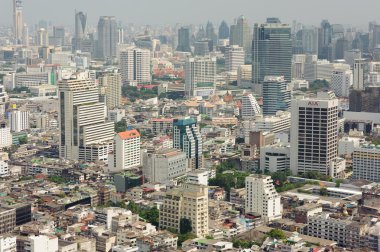 dili hotel Bangkok şehir manzarası