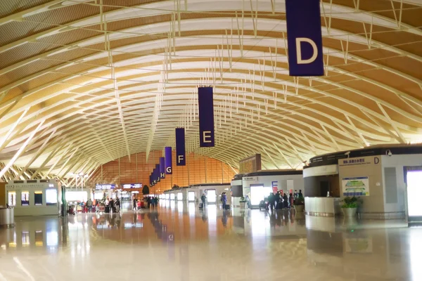 Aeropuerto de Pudong interior — Foto de Stock