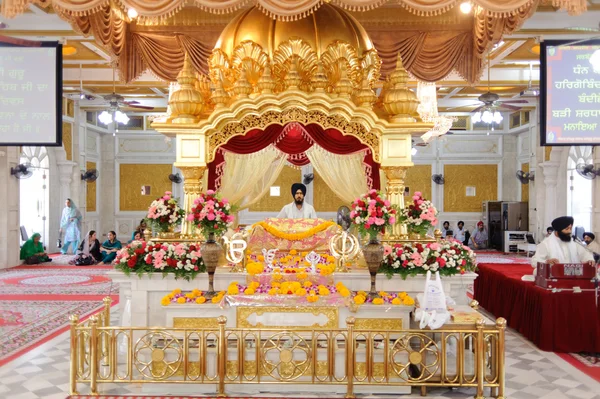 Sikh templo interior —  Fotos de Stock