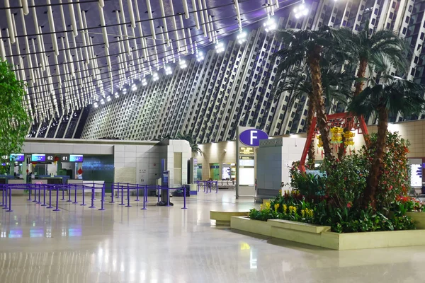 Pudong luchthaven interieur — Stockfoto