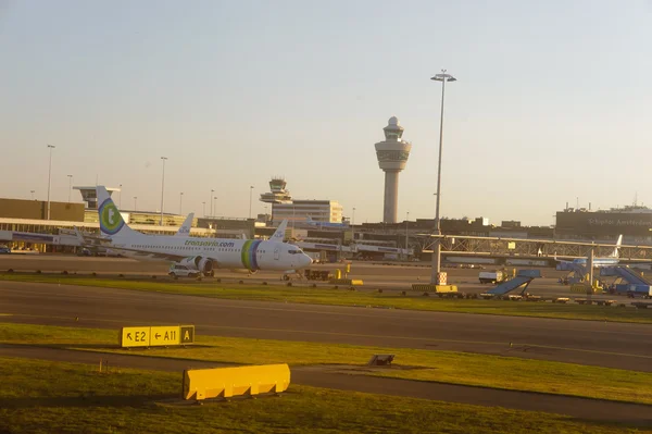 Flughafen Schiphol — Stockfoto