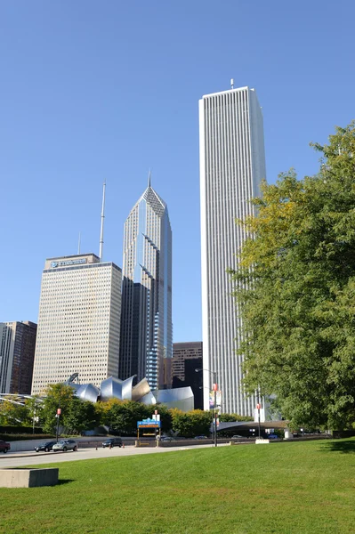 Wolkenkrabbers van chicago — Stockfoto