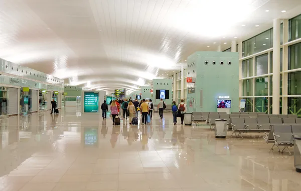 Barcelona aeroporto internacional — Fotografia de Stock