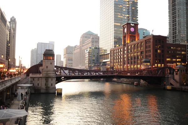 Chicago centro — Foto de Stock