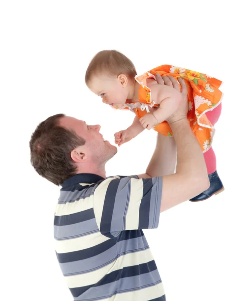 Pleasure of the father — Stock Photo, Image