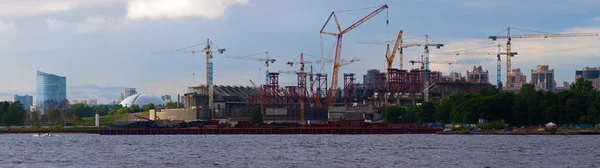 Panorama of construction — Stock Photo, Image
