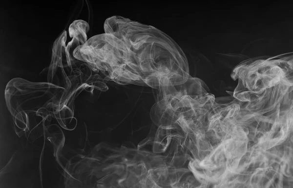Dense white smoke — Stock Photo, Image