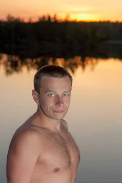 Retrato de un hombre — Foto de Stock