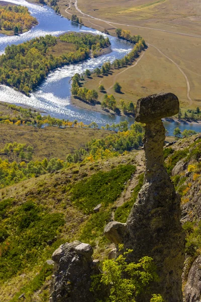 Stone finger — Stock Photo, Image