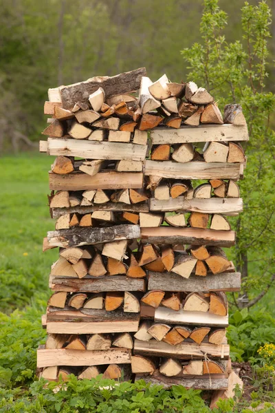 Holzstapel — Stockfoto