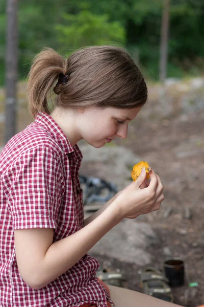 Chanterelle. — Fotografia de Stock