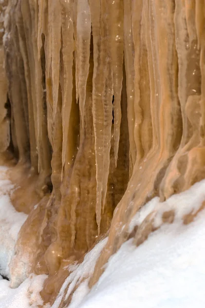 Icicles closeup — Φωτογραφία Αρχείου