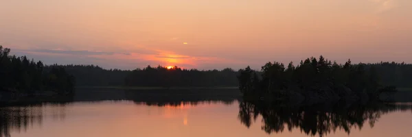 Panorama del tramonto — Foto Stock