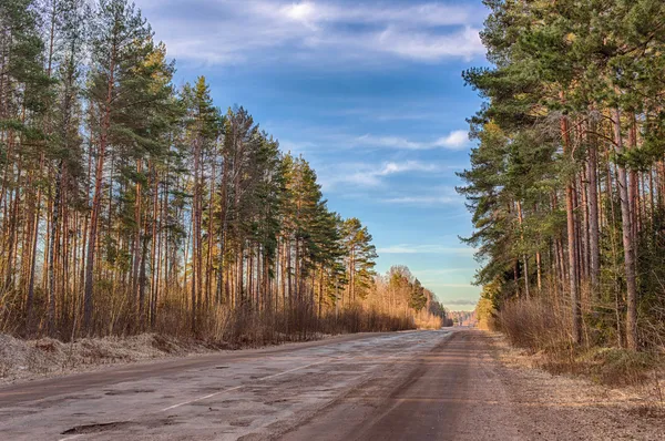 Mattina strada — Foto Stock