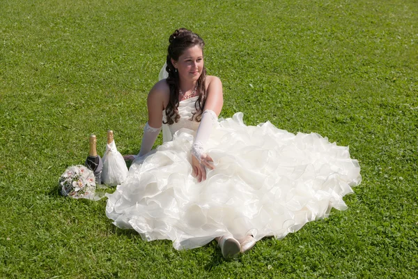 一位新娘的肖像 — 图库照片