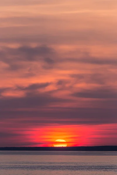 日没の風景 — ストック写真