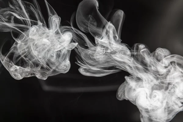 Vit rök — Stockfoto