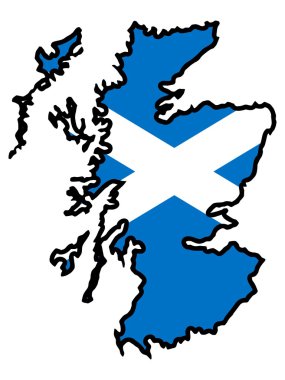 bir ülke Haritası bayrağı