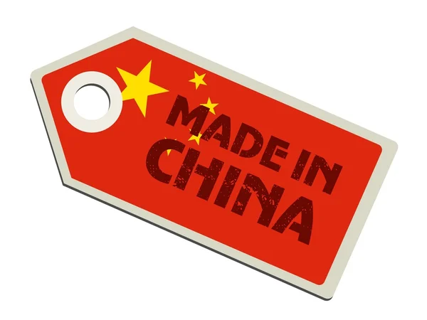 Etykieta w Chinach — Wektor stockowy