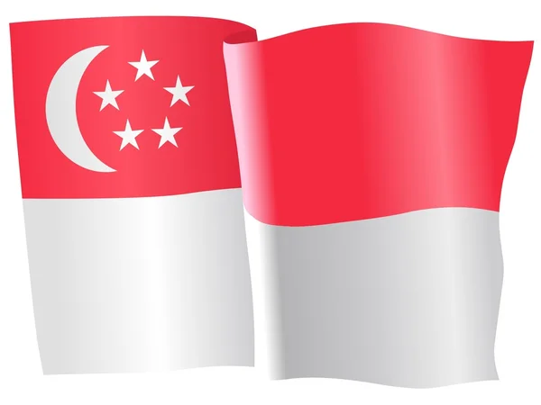Bendera Nasional - Stok Vektor