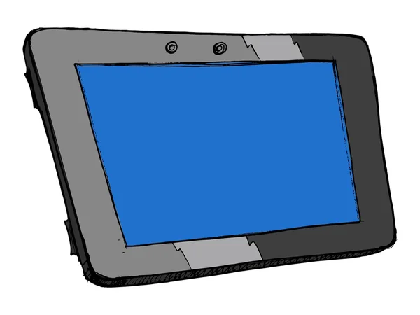 Komputer typu tablet — Wektor stockowy