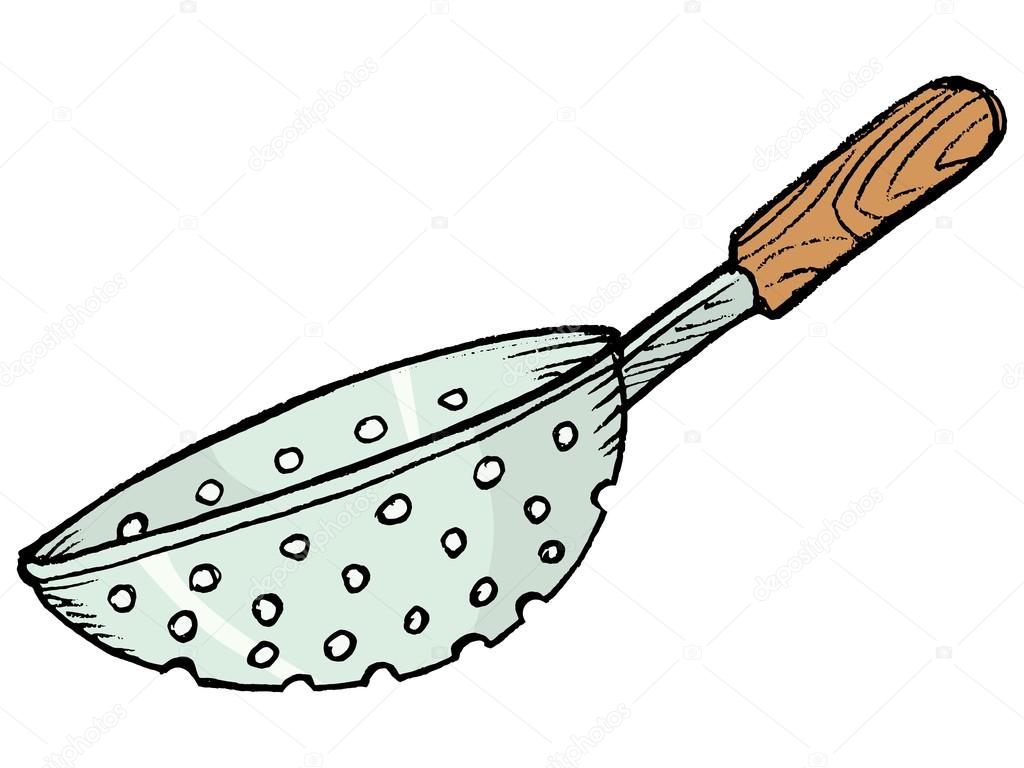 Colander Stock Vector Image by ©Perysty 17997231