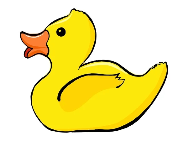 Bath duck — Stock Vector