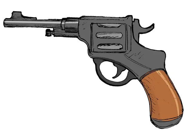 Revolver — Stockvector