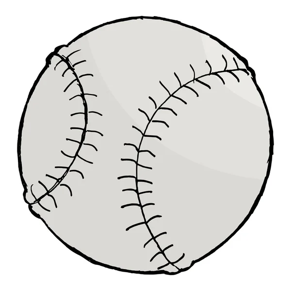 Balle de baseball — Image vectorielle