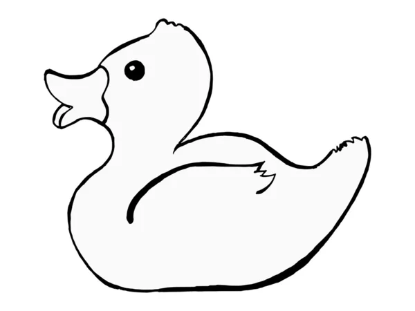 Fürdő kacsa — Stock Vector