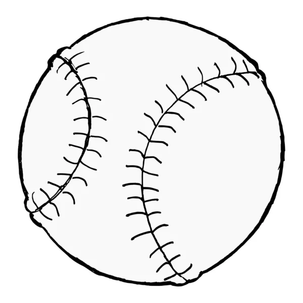 Baseballball — Stockvektor