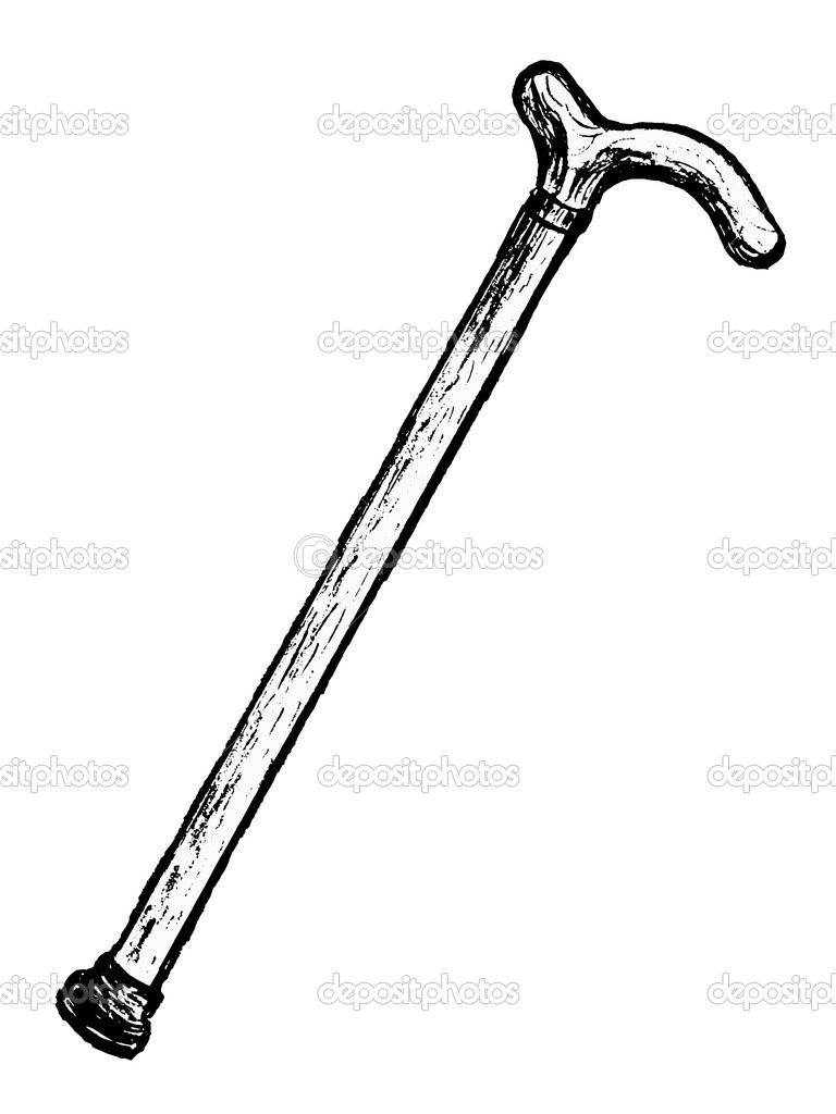 Walking stick — Stock Vector © Perysty 21202529