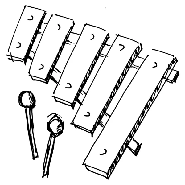 Xilofone —  Vetores de Stock