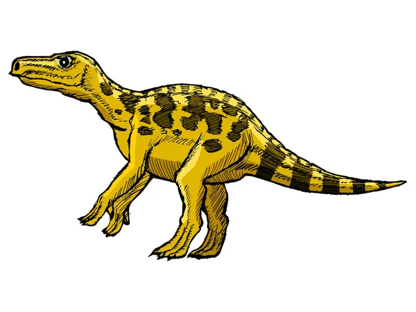 Iguanodon — Vettoriale Stock