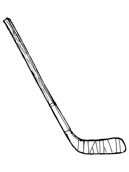 Palo de hockey — Vector de stock