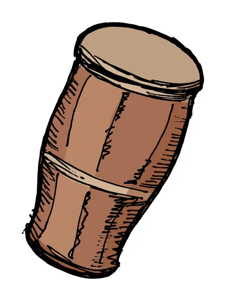 Индийский барабан — стоковый вектор